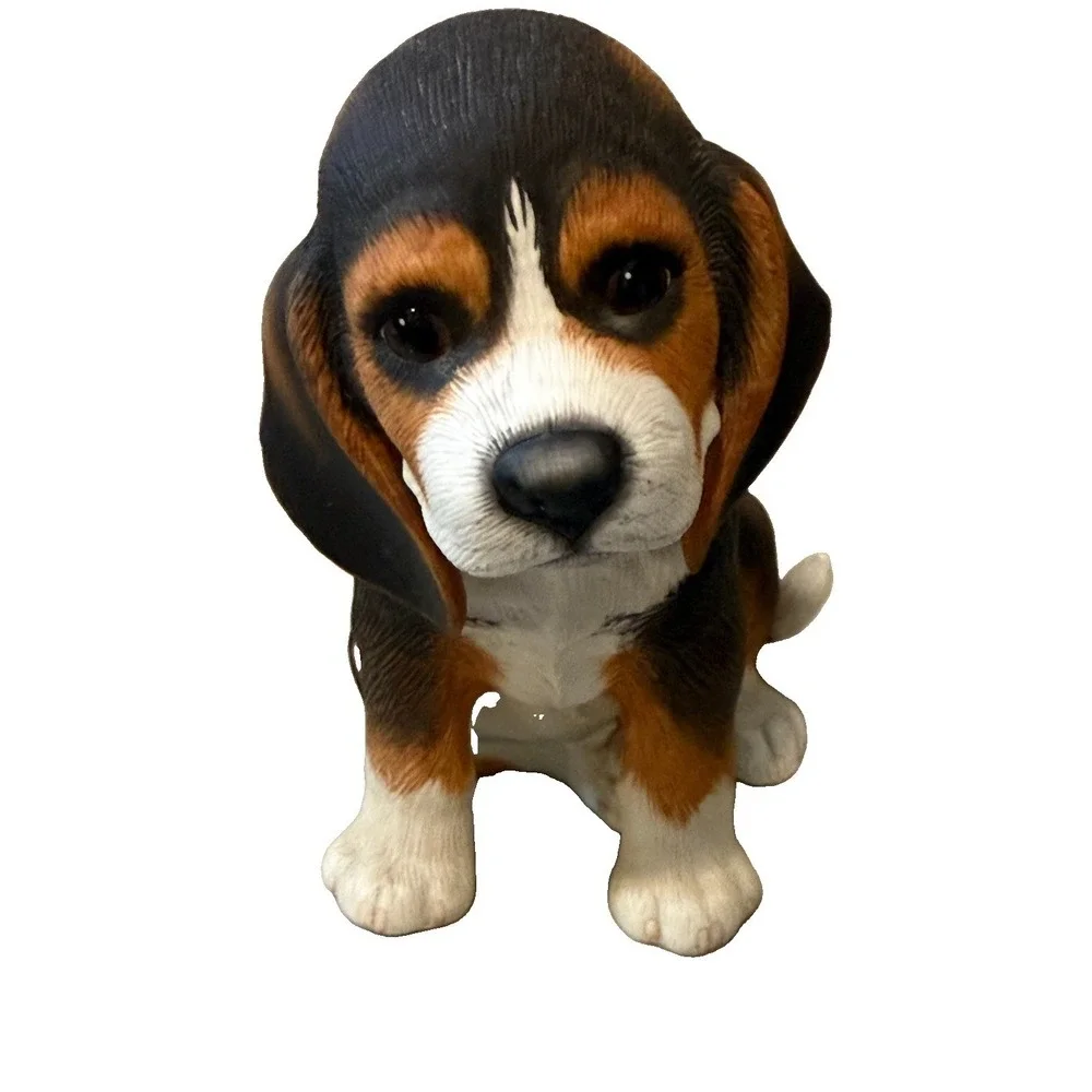 Vintage Beagle pup Breed Puppy Lenox Collection Fine Porcelain Figurine 1990